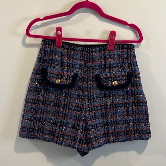 Sandro pair of the “Uman” tweed shorts FR 38/US 6 NWT - Picture 3 of 5